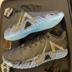 New Nike Ja 3  Swarovski All-Star Bling Size 9.5 Diamond Crystals IB6675-001