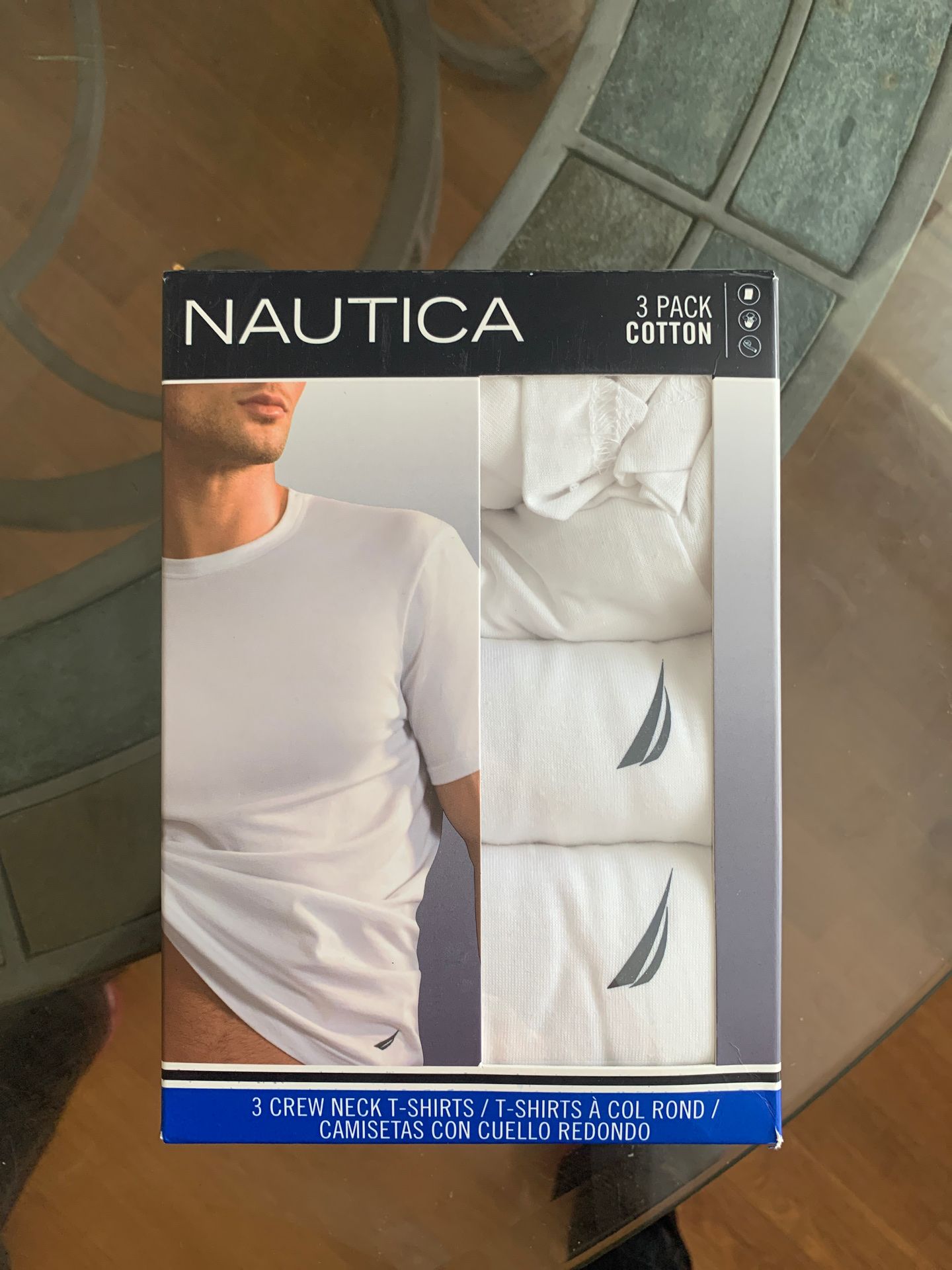 Nautical White T-shirt’s 3 Pack SZ Medium