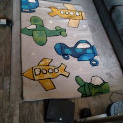 $20 Airplane Rug Boys Room