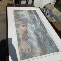 Signed Memories Of The Sea Painting 