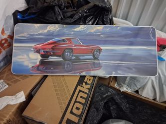 Corvette wall art