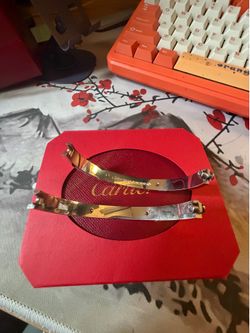 Cartier love bracelet 18k white gold