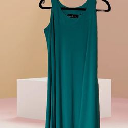Brand New Size (Large) Green Casual Dress 