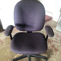 Nice Cloth Covered Desk Chair