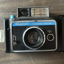 KEYSTONE 60 SECOND EVERFLASH MODEL 800 INSTANT CAMERA-RARE