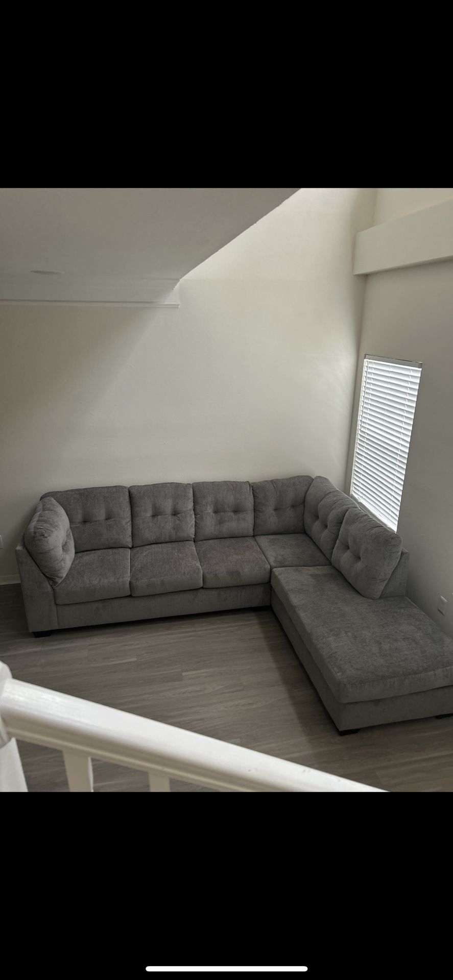 Grey 2 Piece Sectional 