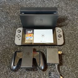 Nintendo Switch Gray with Extras