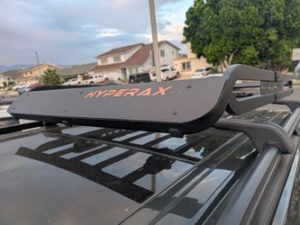 Hyperax Roof Rack, orange and black, heavy duty