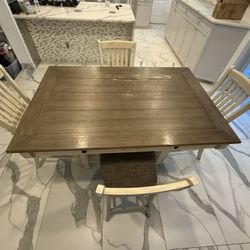 Dining Room Kitchen Table Set with 4 Chairs *PLESE READ*