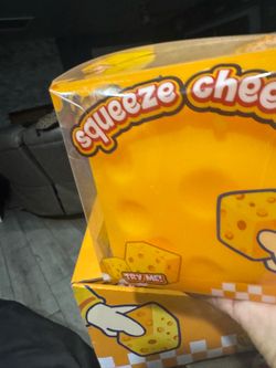 Jumbo cheese squishy