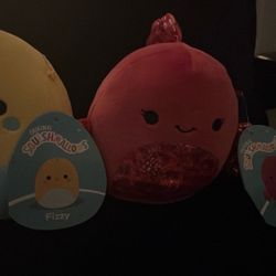 (2) Squishmallows 5” Plush 