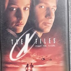 The X Files Fight The Future DVD Movie TV SHOW Mulder Scully