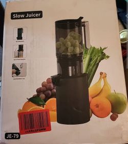 New in box sealed Cold press slow juicer 4.4inch