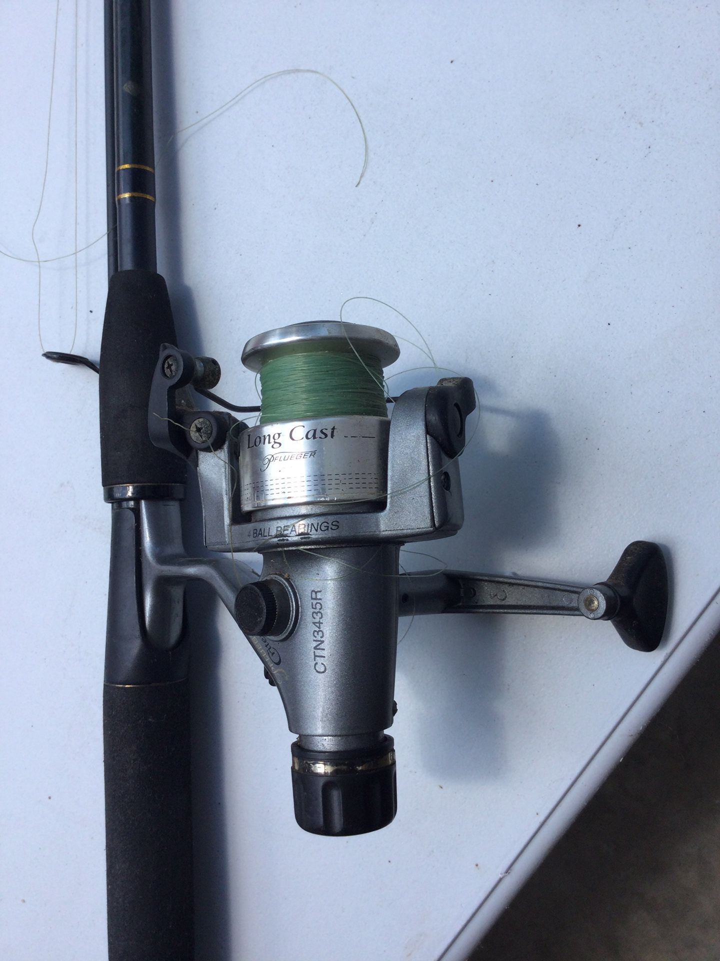 PFLUEGER CRITERION ROD AND REEL COMBO