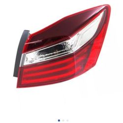  2016-2017 Honda Accord Passenger Right Side Tail Lamp Assembly Replacement 
