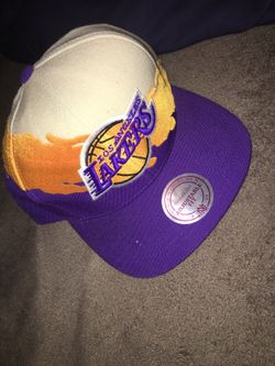 Los Ángeles Lakers Mitchell and ness hat