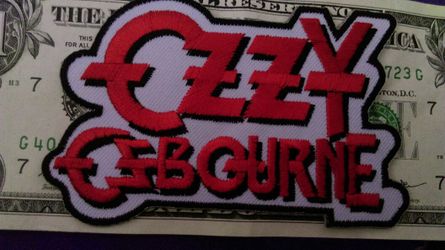 OZZY OSBORNE patch iron on