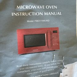New Microwave Oven 