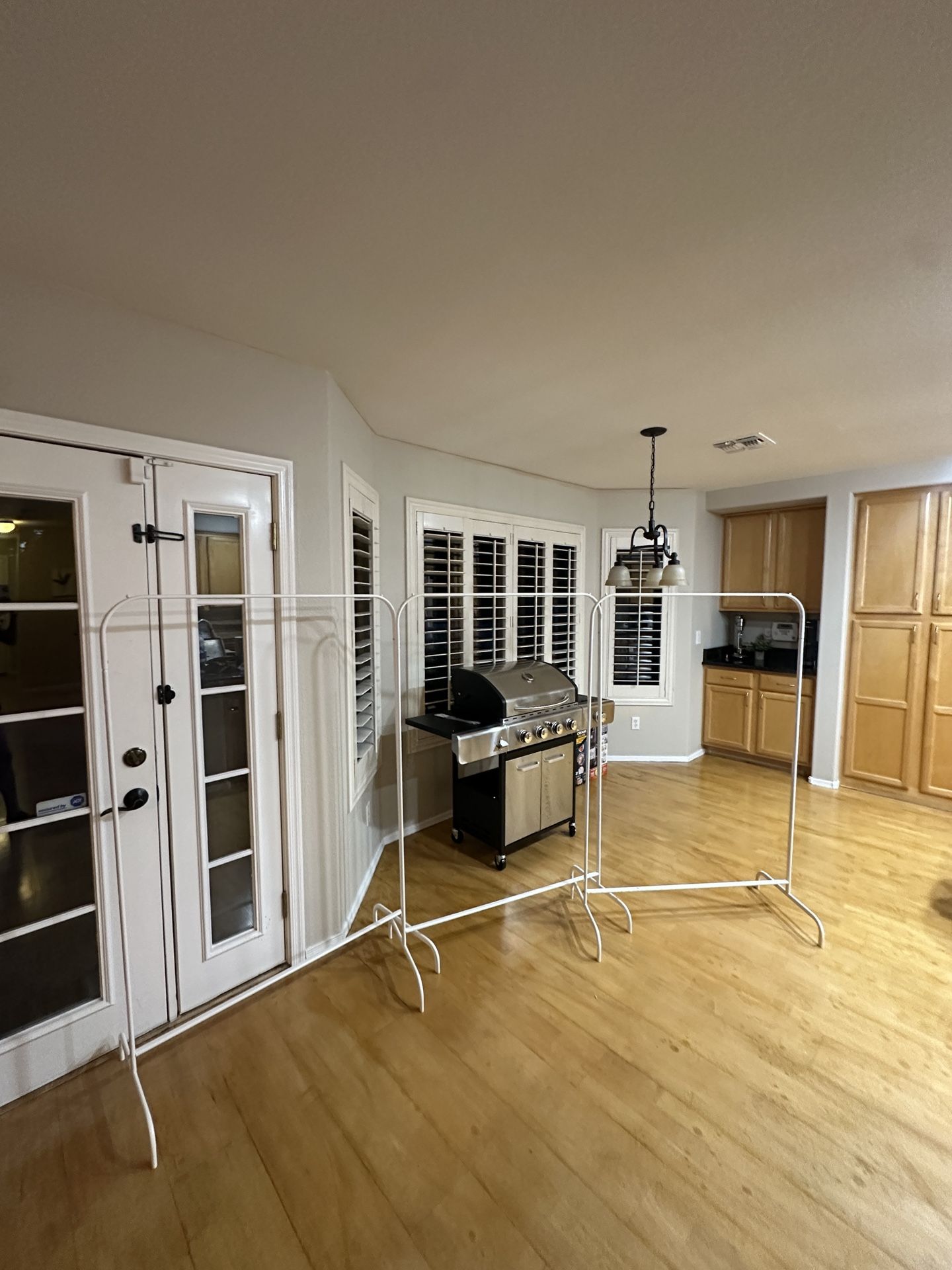 White Clothing Rack 