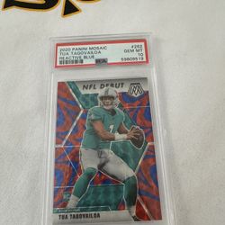 Tua Tagovailoa PSA 10