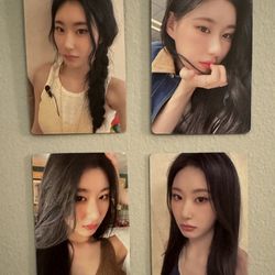 4pc Itzy Chaeryeong K-pop Photocards