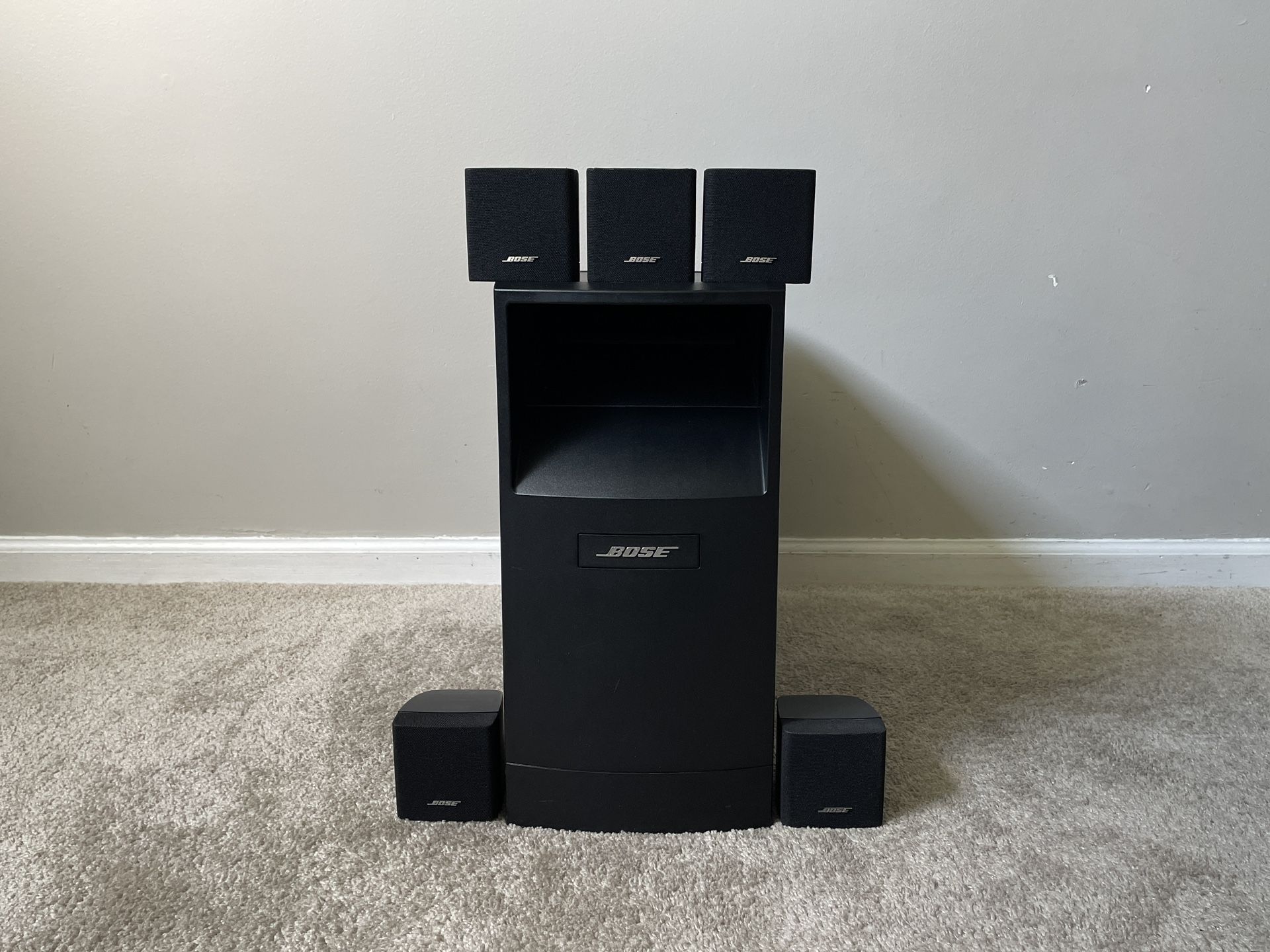 Bose Acoustimass 6 III 5.1 Home Theater Surround Speaker System