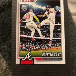 #118 Hopping To It (Ronald Acuña Jr. / Marcell Ozuna) 2026 Topps