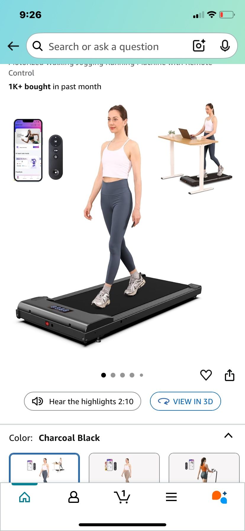 Treadmill / Caminadora