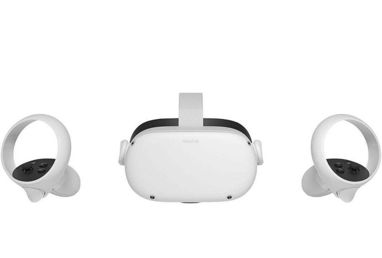 Meta Quest 2 128 GB All-In-One Advanced Virtual Reality Headset Gaming Console