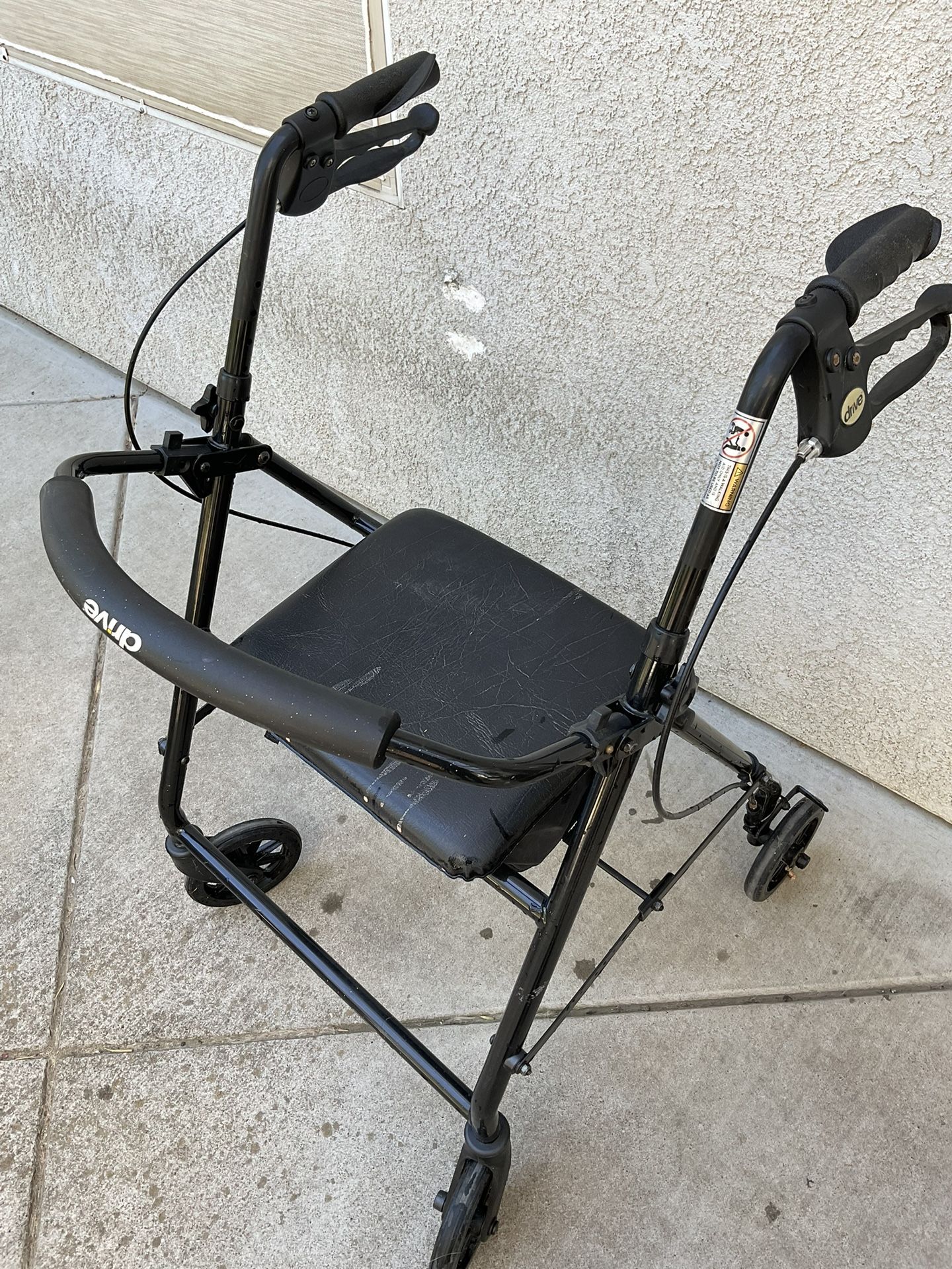 walker with seat