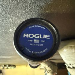 Rogue 28mm Training Bar - 20kg Stainless Steel