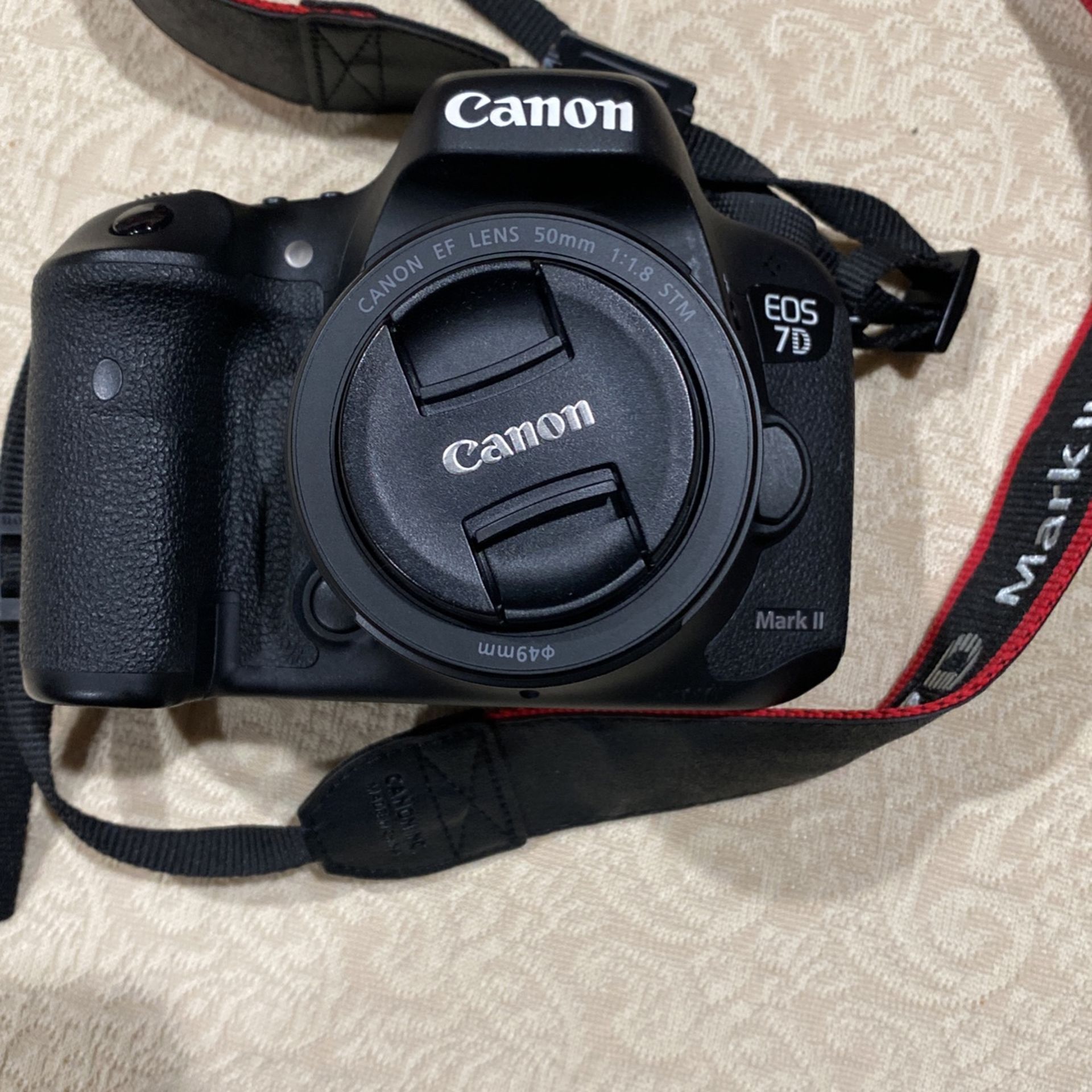 Cannon 7D Mark II with 3 Lenses