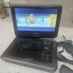 SYNAGY 9" Swivel Screen Portable DVD Player USB/SD Ports

