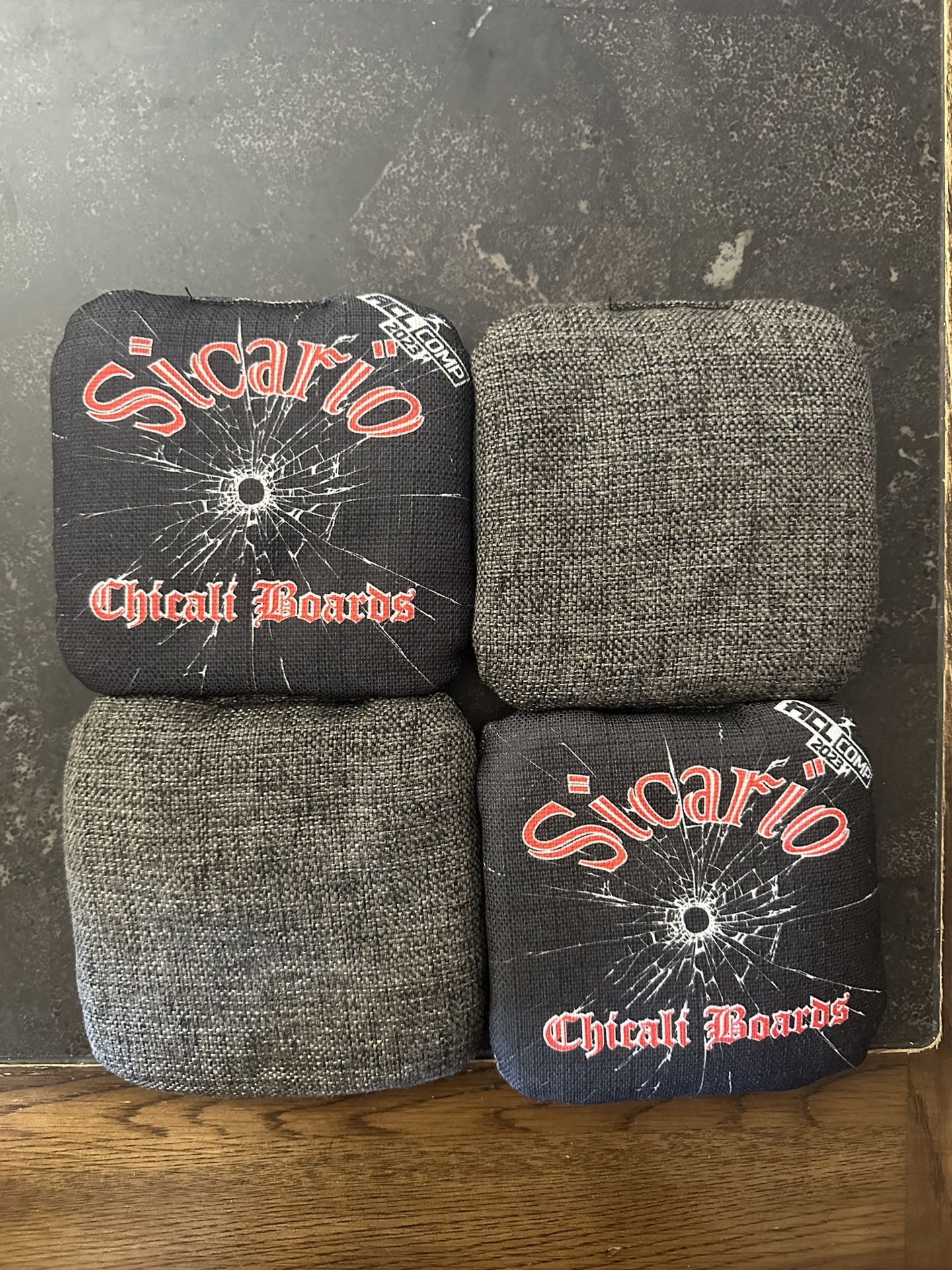 Sicario Cornhole Competition Bags