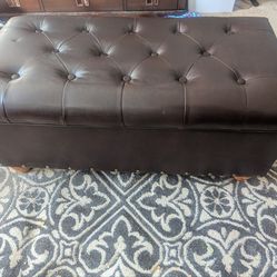 Leather Ootoman
