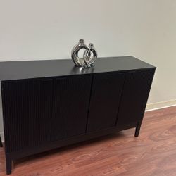 Brand New Modern 4-Door Sideboard Storage Cabinet 