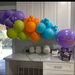 Halloween Balloons Grab N Go Balloon Garlands 