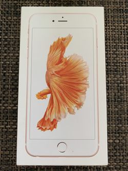 IPHONE 6s PLUS BOX .! ( EMPTY BOX)