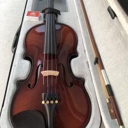 New ebony wood violin