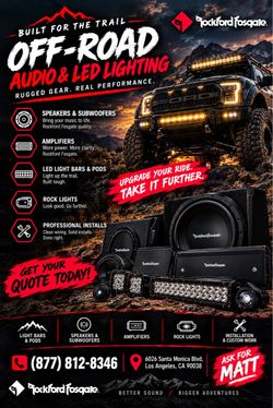 Car Audio & led lights