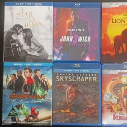 Blu Ray DVD Movies