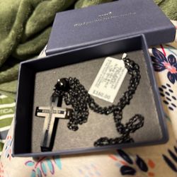 Men’s cross necklace
