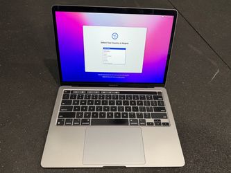 2020 M1 Apple MacBook Pro 13” 8GB RAM 256GB SSD