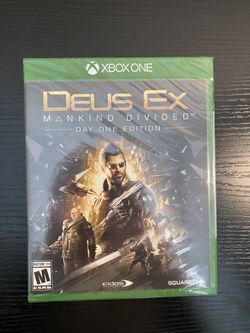 Deus Ex: Mankind Divided For Xbox One Sealed