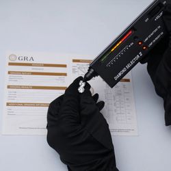 Moissanite Stud Earrings 