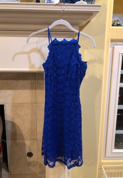 Pretty blue dress size 1