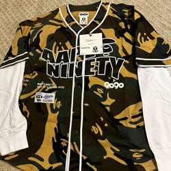 Bape Baseball Jersey 