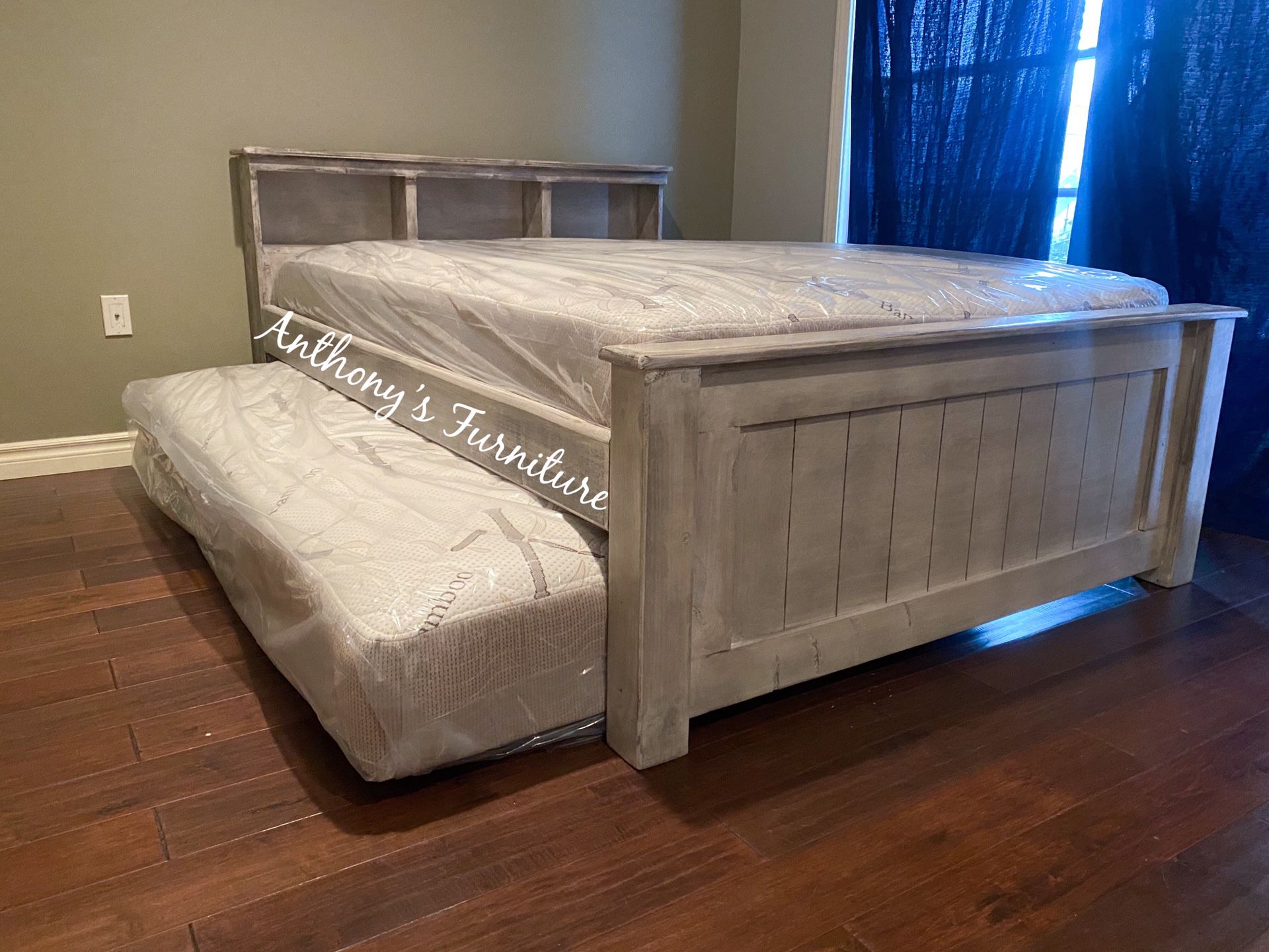 Full Bed & Twin Roll Out Mattress