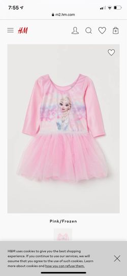 H&M Pink Elsa from Frozen tutu dress