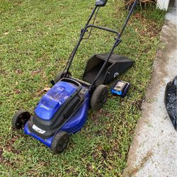 40v Kobalt Lawn Mower